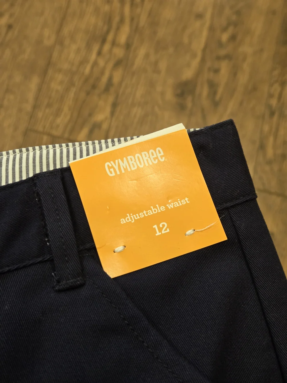 Gymboree Classic Navy Cotton Blend Uniform Shorts